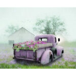 " Pink Flower Truck " by Lori Deiter
