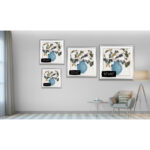 " Plum Branch Arrangement II " Painting Print - Image 7