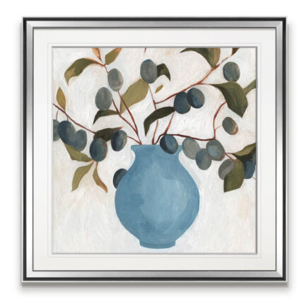 ” Plum Branch Arrangement II ” Painting Print - Chic Decora