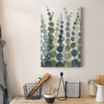 " Pompom Botanical I " Painting Print - Image 6