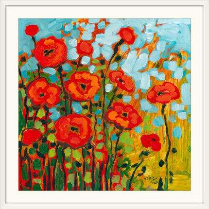 ” Poppy Field ” by Jennifer Lommers - Chic Decora