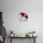 "Poppy Love" Painting Print on Canvas by Pamela K. Beer - Image 3