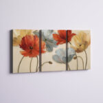" Poppy Palette Revisited " 3 - Pieces - Image 2