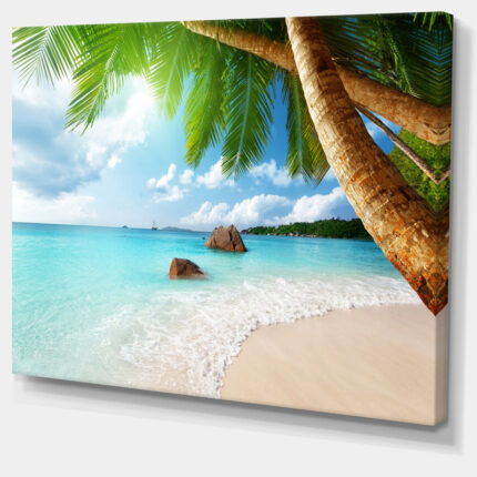” Praslin Island Seychelles Beach “ - Chic Decora