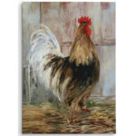 " Premium Farmhouse Rooster " by Sally Swatland - Image 2
