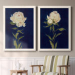 " Pretty As A Peony I " 2 - Pieces Painting Print - Image 6