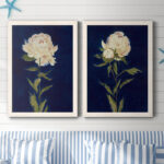 " Pretty As A Peony I " 2 - Pieces Painting Print - Image 7