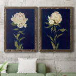 " Pretty As A Peony I " 2 - Pieces Painting Print - Image 8