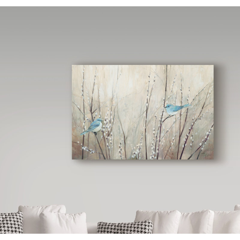 ” Pretty Blue Birds ” by Julia Purinton - Chic Decora