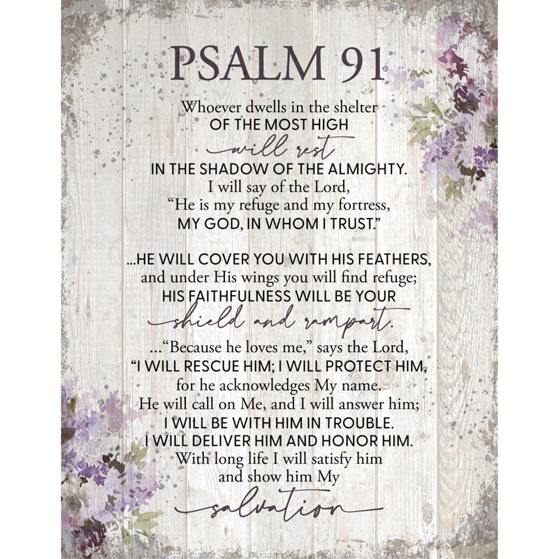 ” Psalm 91 “ - Chic Decora