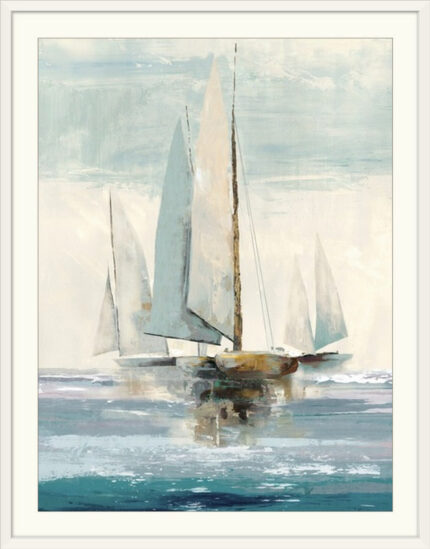 ” Quiet Boats I “ - Chic Decora