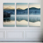" Quiet Morning " 3 - Pieces Painting Print - Image 2