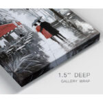 " Rainy Paris II " Painting Print - Image 3