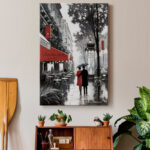 " Rainy Paris II " Painting Print - Image 4