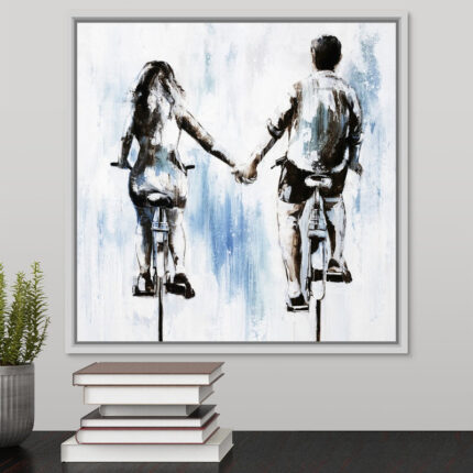 ” Ride Along ” by Sydney Edmunds Painting Print - Chic Decora