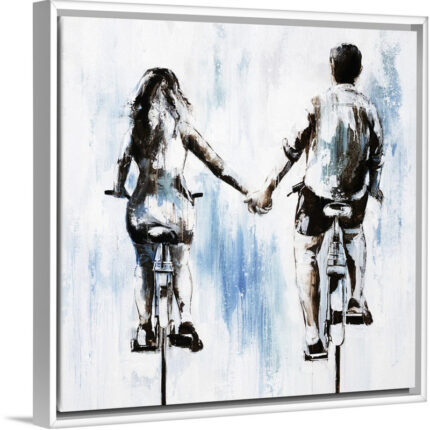 ” Ride Along ” by Sydney Edmunds Painting Print - Chic Decora