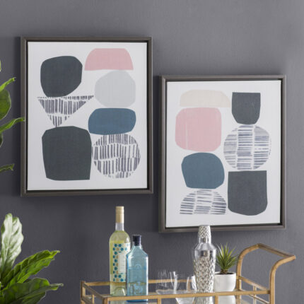 ” Rock Garden Gel Coat ” 2 – Pieces - Chic Decora