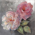 " Roses On Gray I " by Peter McGowan - Image 2