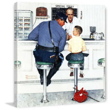 ” Runaway ” by Norman Rockwell - Chic Decora
