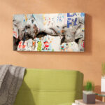 " Saddle Ink Elephant VI " by Tristan Scott