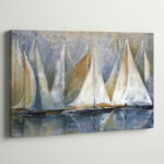 " Sailboats On Water " - Image 4