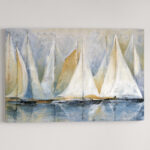 " Sailboats On Water " - Image 8