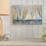 " Sailboats On Water " - Image 2