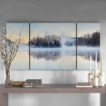 " Scene On The Water VIII " 3 - Pieces - Image 2