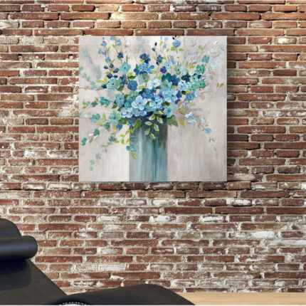 ” Sea Isle Wildflowers ” Painting Print - Chic Decora