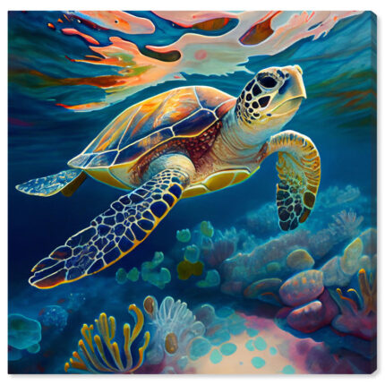 ” Sea Turtle I ” by Oliver Gal - Chic Decora