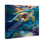 " Sea Turtle I " by Oliver Gal - Image 2