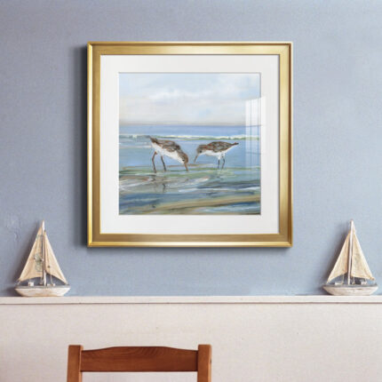” Seabird Beach II ” Painting Print - Chic Decora