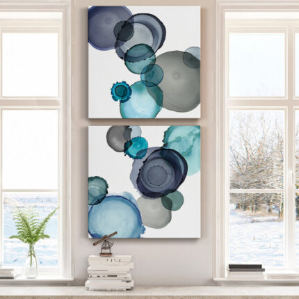 ” Seaglass I ” 2 – Pieces - Chic Decora
