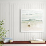 " Seagull Cove I " by Victoria Borges Painting Print