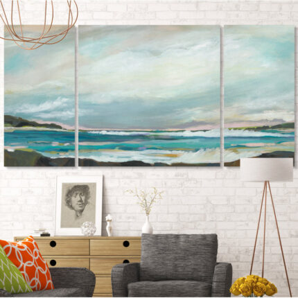” Seaside View III ” 3 – Pieces - Chic Decora