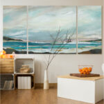 " Seaside View III " 3 - Pieces - Image 3