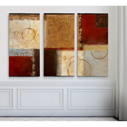 ” Seasons Go Round I ” 3 – Pieces - Chic Decora