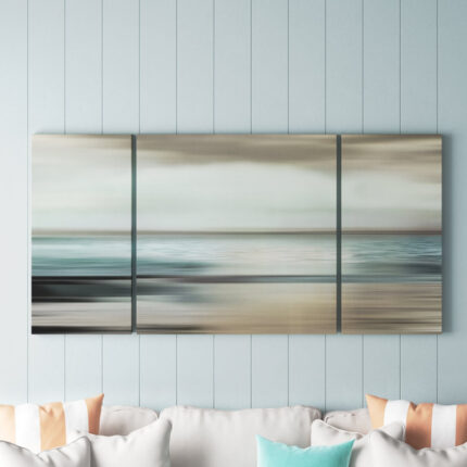 ” Shimmering Sea ” 3 – Pieces - Chic Decora