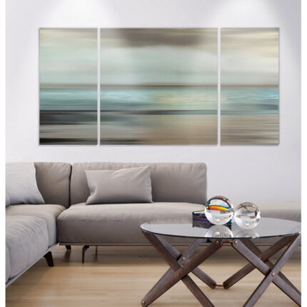 ” Shimmering Sea ” 3 – Pieces - Chic Decora