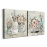 " Shiplap Flower Market " 2 - Pieces - Image 6