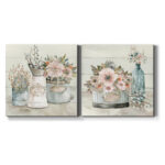 " Shiplap Flower Market " 2 - Pieces - Image 7