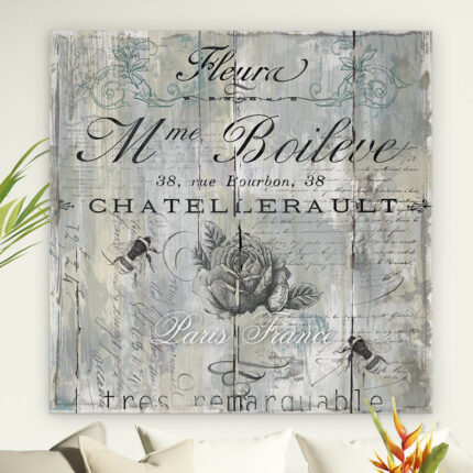 ” Signs Of Paris II “ - Chic Decora