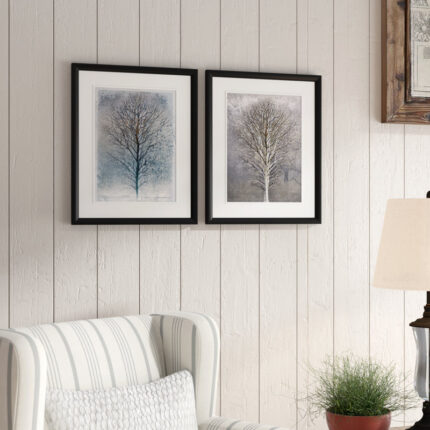 ” Silver Tree ” 2 – Pieces - Chic Decora