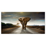 " Single Walking Elephant " - Image 5