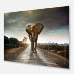 " Single Walking Elephant " - Image 6