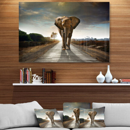 ” Single Walking Elephant “ - Chic Decora