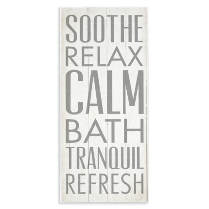 ” Soothe Relax Calm Bath ” by Dallas Drotz - Chic Decora