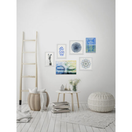 ” Spirit Power Hexaptych ” by Marmont Hill 6 – Pieces - Chic Decora