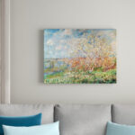 " Spring, 1880 " by Claude Monet Painting Print