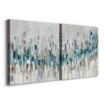 " Staccato Blue I " 2 - Pieces - Image 7